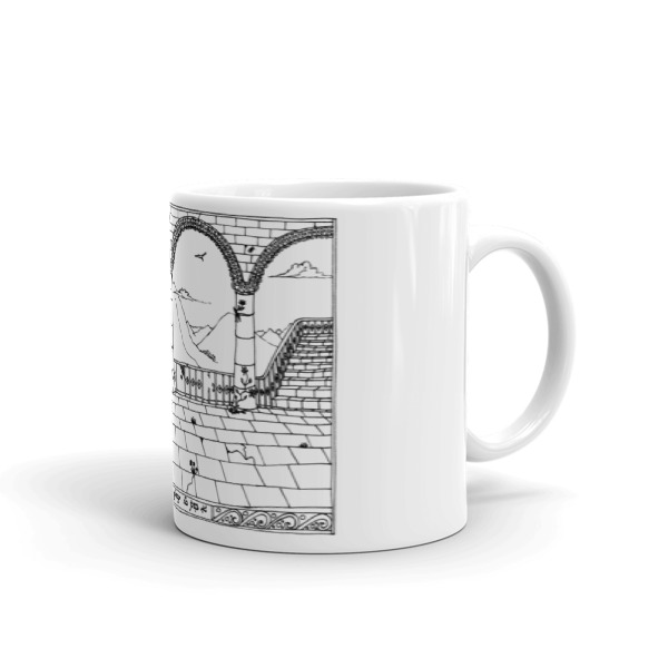 Tolkien inspired dragon - Mug