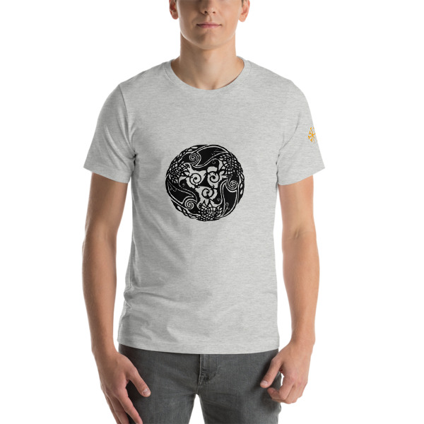 542ef7156f0f31c0d52526bf854a3f8b.jpg Morrigan’s crows - Short-Sleeve Unisex T-Shirt - Image 6