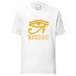 Watch out (Ancient Egyptian Eye of Horus Symbol) - Unisex premium t-shirt