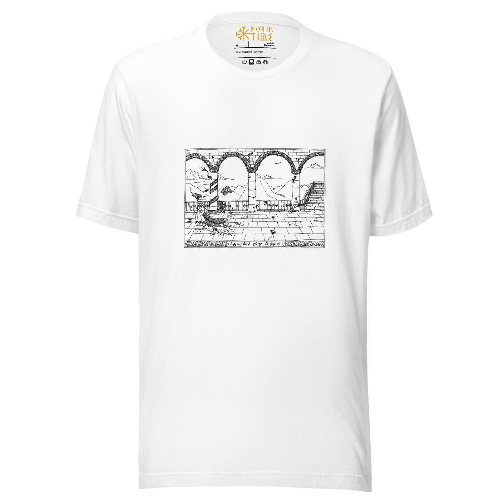 c83231fadea70fa99ab66773799659e6.jpg The dragon in ruins (Tolkien's Lord of the Rings) - Unisex premium t-shirt - Image 4