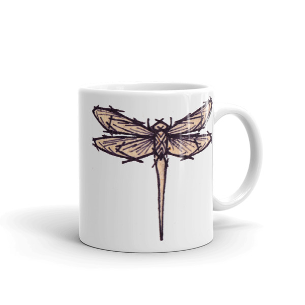 Raw dragonfly - Mug