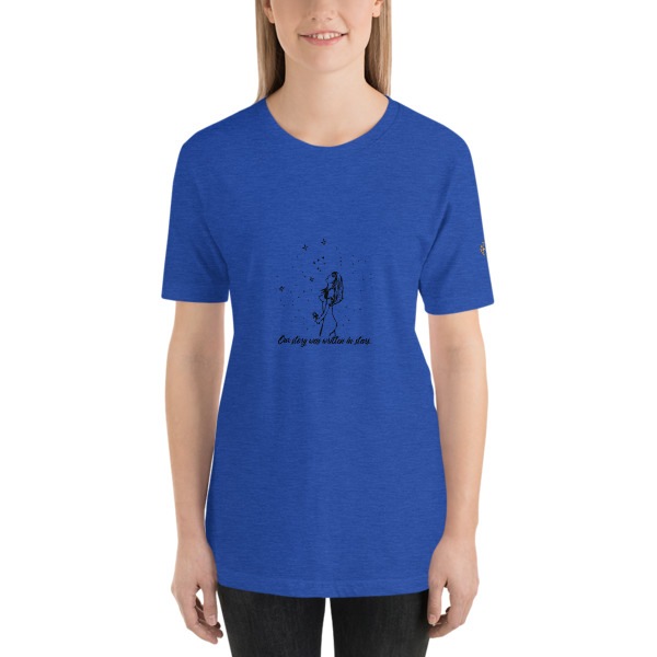fd1e1cef9ca321f3ed5efb3f50ef4d60.jpg Our story was written in stars - Short-Sleeve Unisex T-Shirt - Image 14