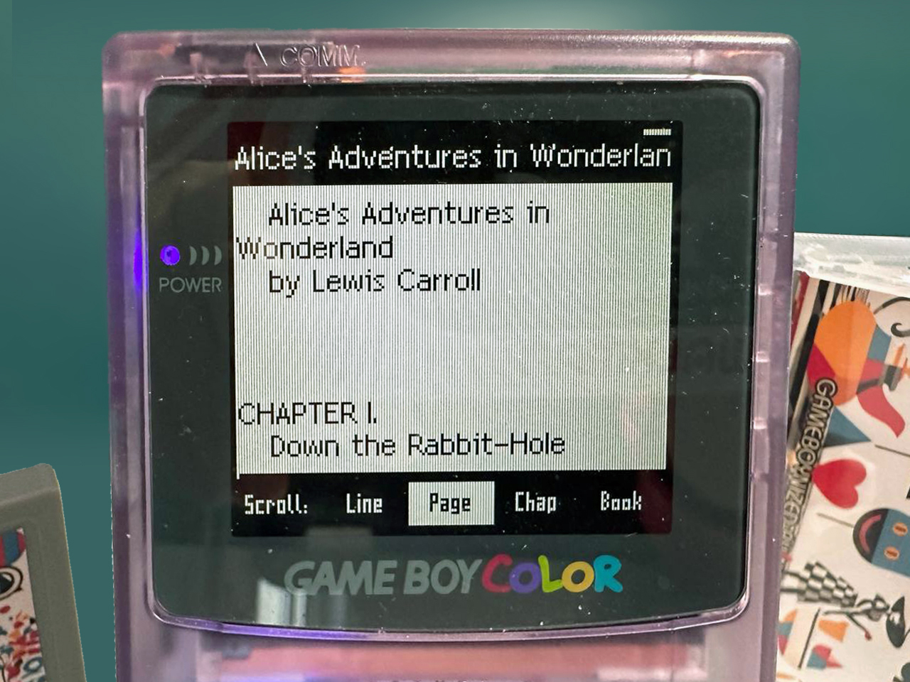 custom game boy cartridge with books and literature classics – perfect gift for retro gamers and book lovers – multiple languages custom game boy cartridge with books and literature classics – perfect gift for retro gamers and book lovers – multiple languages